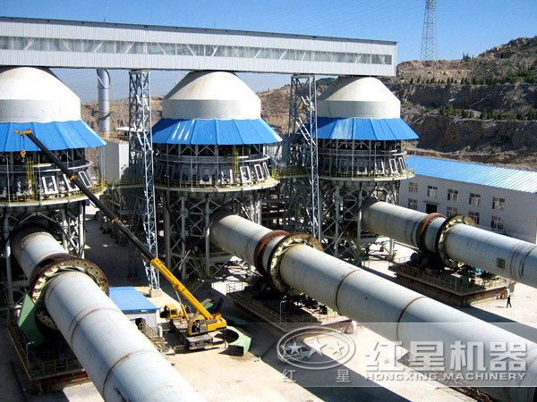 陶粒砂回轉窯生產現場圖片 陶粒砂回轉窯生產現場圖片