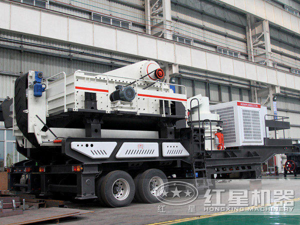 山皮土移動(dòng)式破碎機(jī):配圓錐破 山皮土移動(dòng)式破碎機(jī):配圓錐破