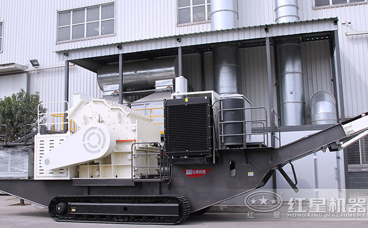 石英石履帶細碎篩分一體機，效能高節能，砂廠必備 