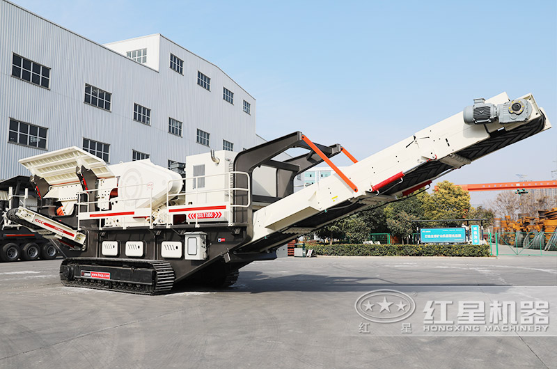 時產200噸移動碎石機移動靈活,快速作業 時產200噸移動碎石機移動靈活,快速作業