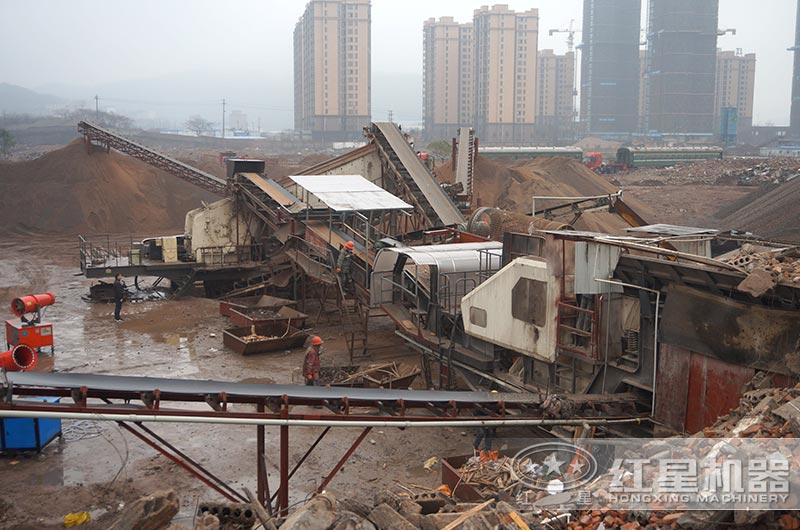 貴州客戶建筑垃圾處理廠 貴州客戶建筑垃圾處理廠