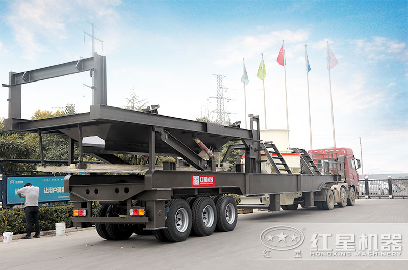 移動式一體制砂機設備發貨 移動式一體制砂機設備發貨