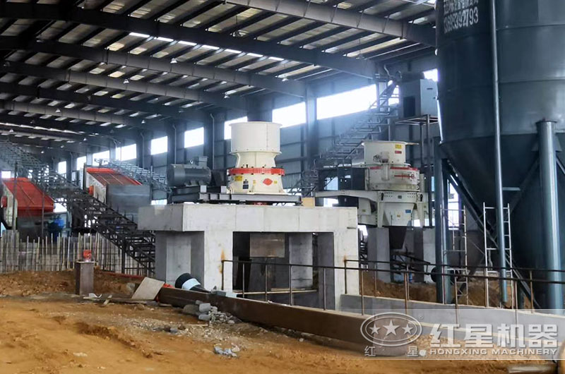 碎石制砂機生產線實拍圖 碎石制砂機生產線實拍圖