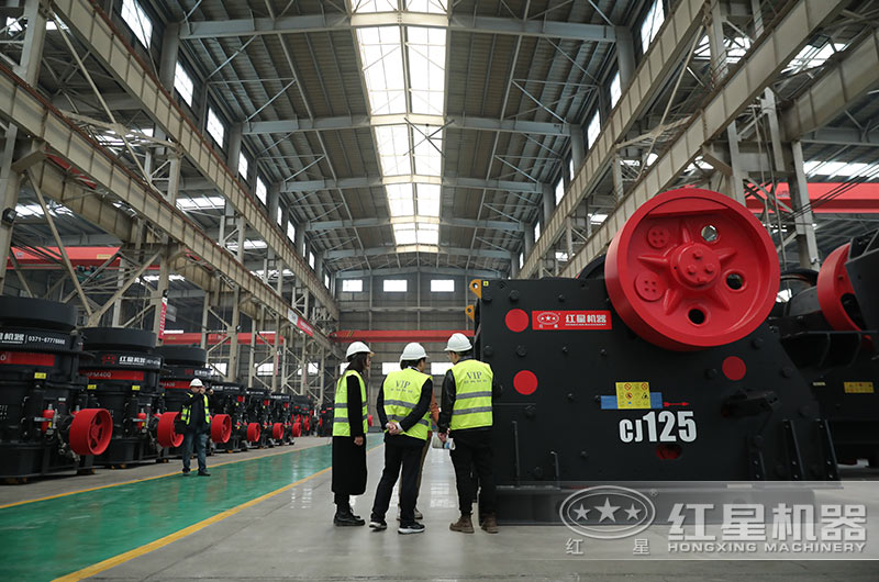 俄羅斯客戶來(lái)廠參觀CJ鄂破機(jī) 俄羅斯客戶來(lái)廠參觀CJ鄂破機(jī)