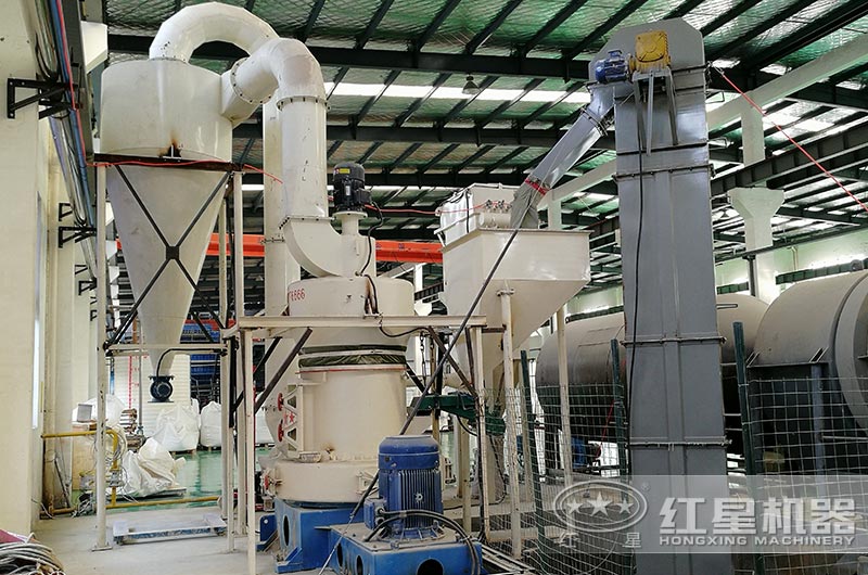 陜西每小時(shí)10噸石灰石磨粉生產(chǎn)線