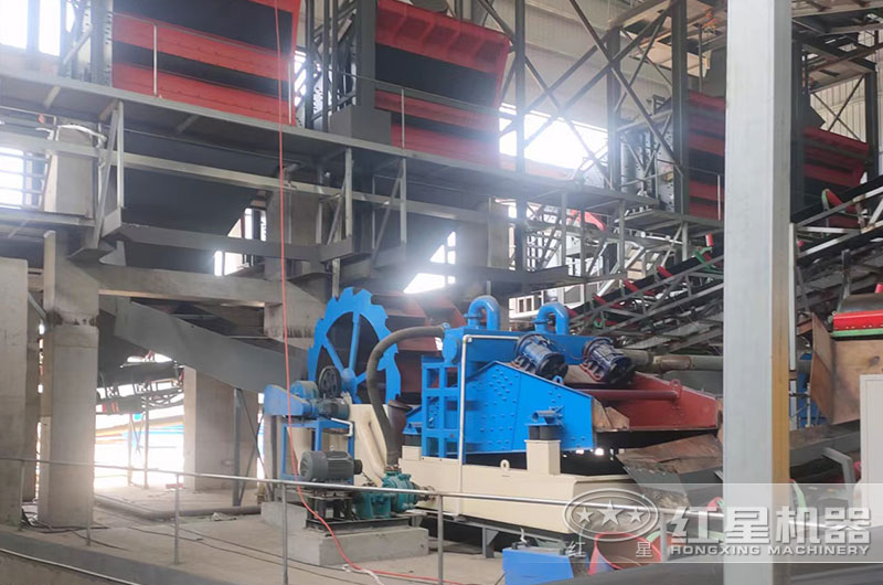 水洗機(jī)制砂生產(chǎn)加工客戶現(xiàn)場 水洗機(jī)制砂生產(chǎn)加工客戶現(xiàn)場