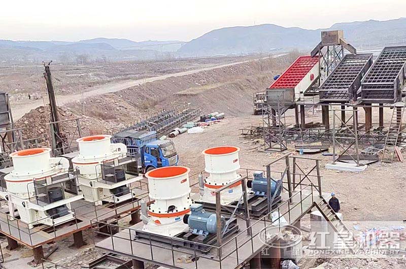 一期砂石廠建設(shè)進(jìn)度實(shí)拍 一期砂石廠建設(shè)進(jìn)度實(shí)拍