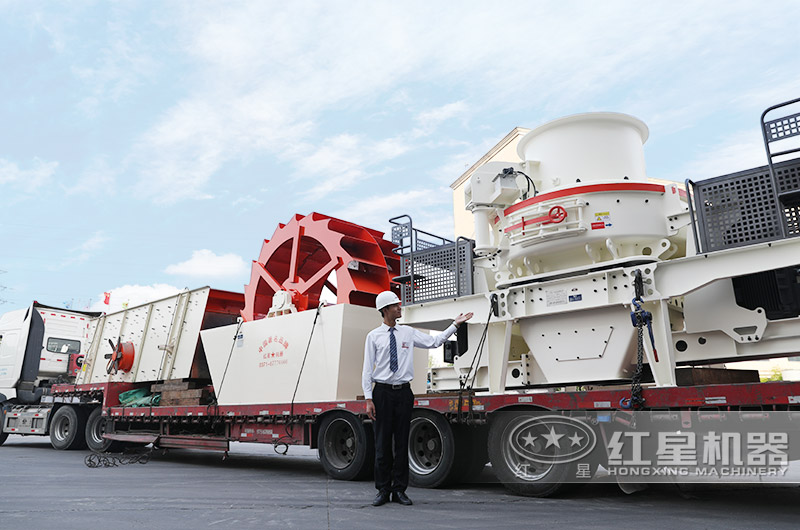 風化巖制砂洗砂設(shè)備發(fā)往河北 風化巖制砂洗砂設(shè)備發(fā)往河北