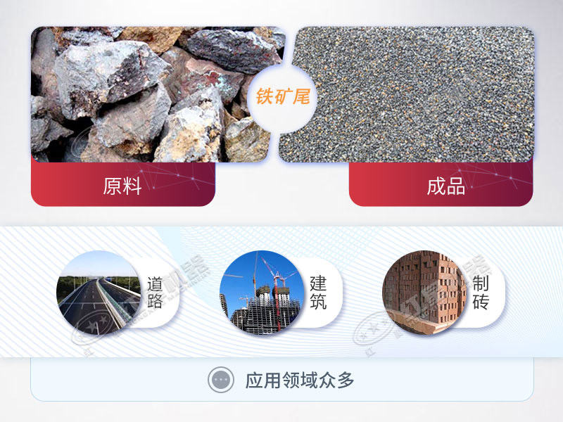 鐵礦尾砂經(jīng)處理后應(yīng)用廣泛 鐵礦尾砂經(jīng)處理后應(yīng)用廣泛